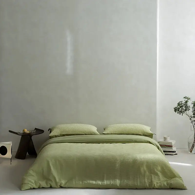 Cotton Foam Yarn Bedding Set