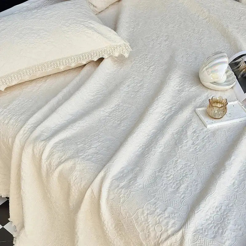 Cotton Quilted Bedspread Set