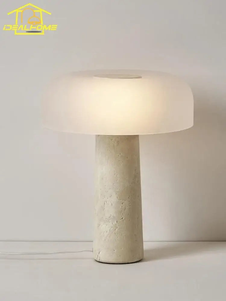 Marble Mushroom Desk Lamp