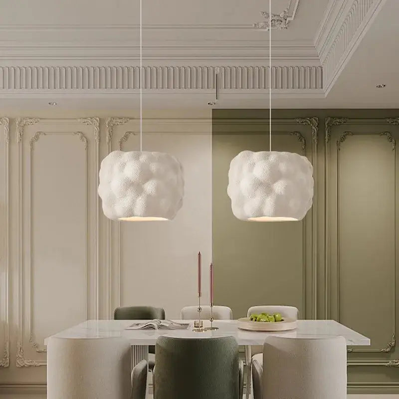 White Cloud Ceiling Lamp with Changeable Light