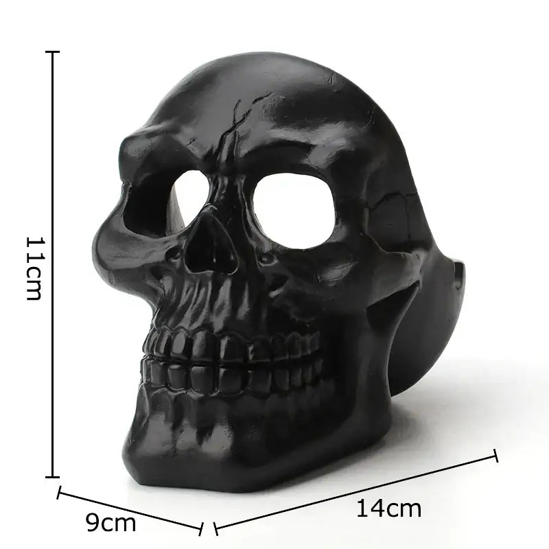 Resin Skull Ashtray Decor