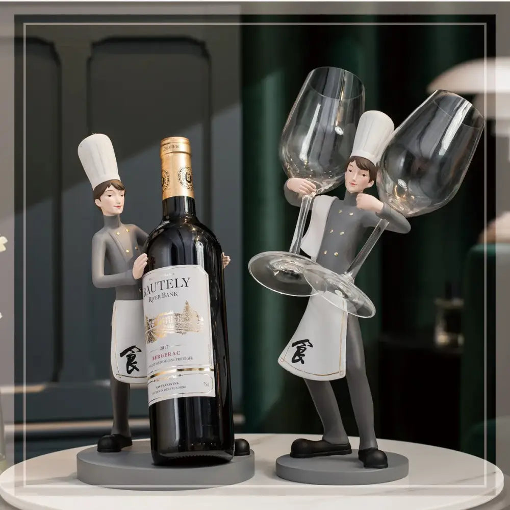Resin Chef Wine Rack