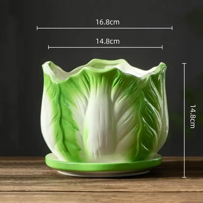 Ceramic Cabbage Flowerpot