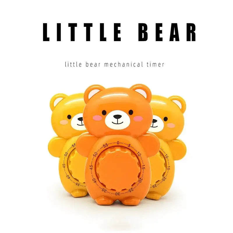 Orange Bear Kitchen Timer