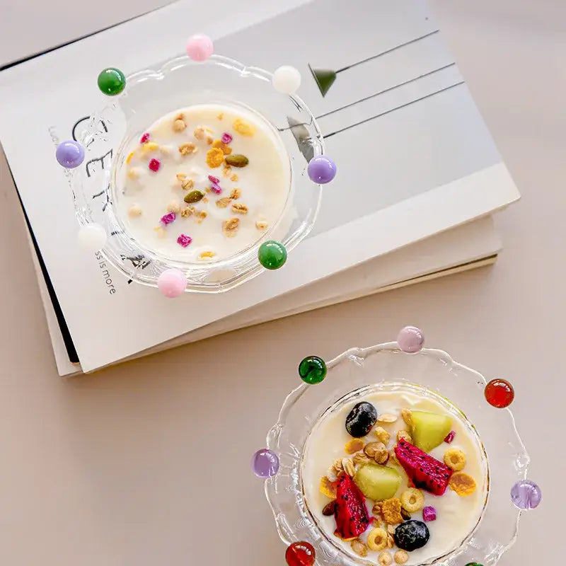 Glass Bead Fruit Bowl