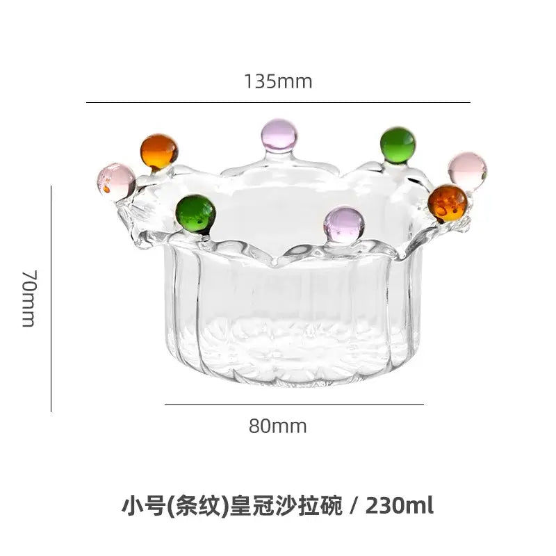 Glass Bead Fruit Bowl