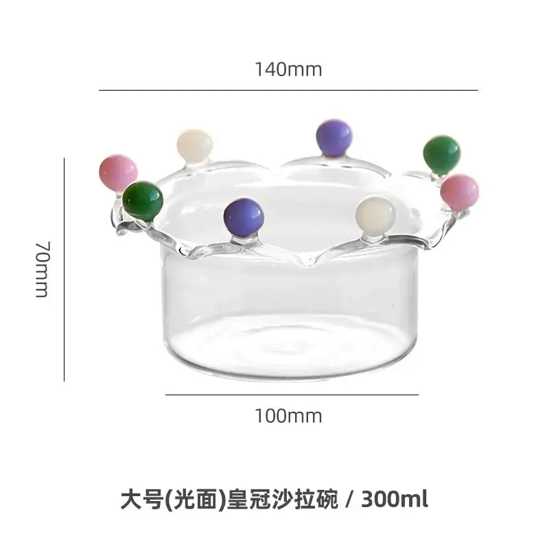 Glass Bead Fruit Bowl