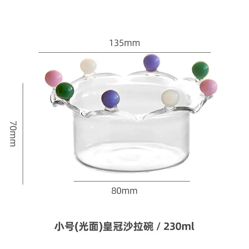 Glass Bead Fruit Bowl