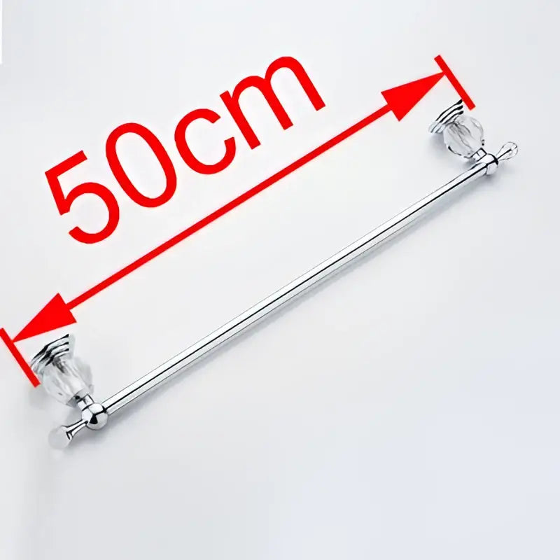 Chrome Towel Bar Rack
