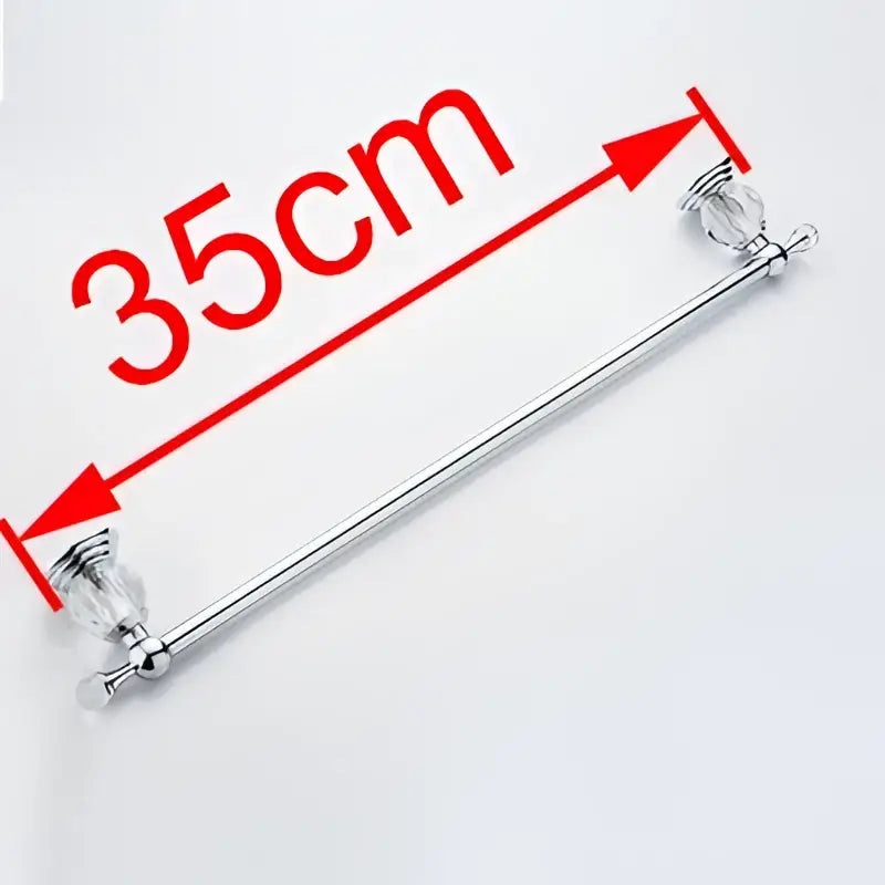 Chrome Towel Bar Rack