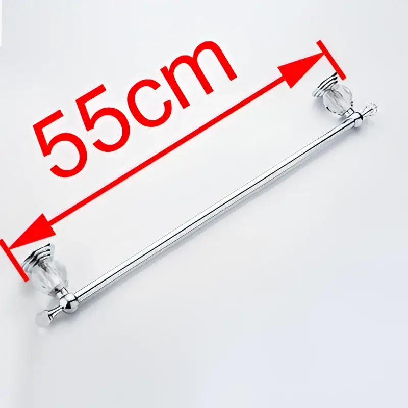Chrome Towel Bar Rack
