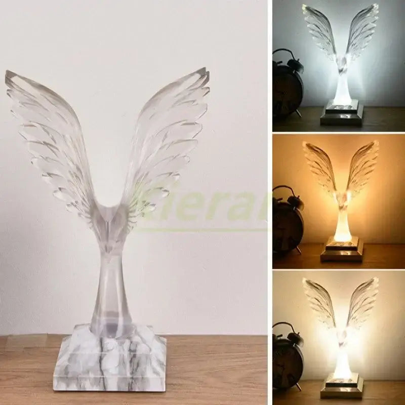 Crystal Eagle LED Lamp
