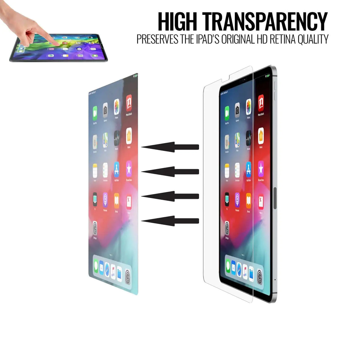 Screen Protector For iPad Pro 11 Tempered