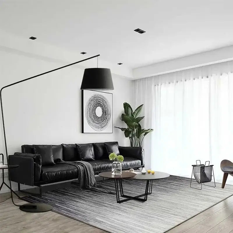 Matte Black LED Floor Lamp