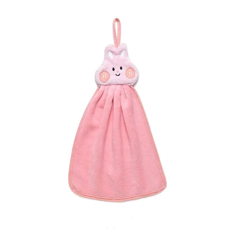 Coral Velvet Animal Towels