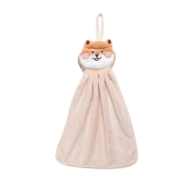 Coral Velvet Animal Towels