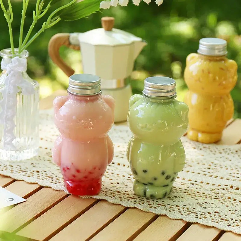 Plastic Cat Beverage Bottle
