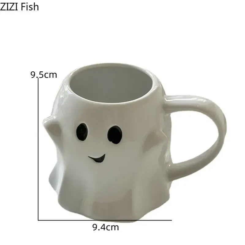 Ghost Ceramic Mug Set