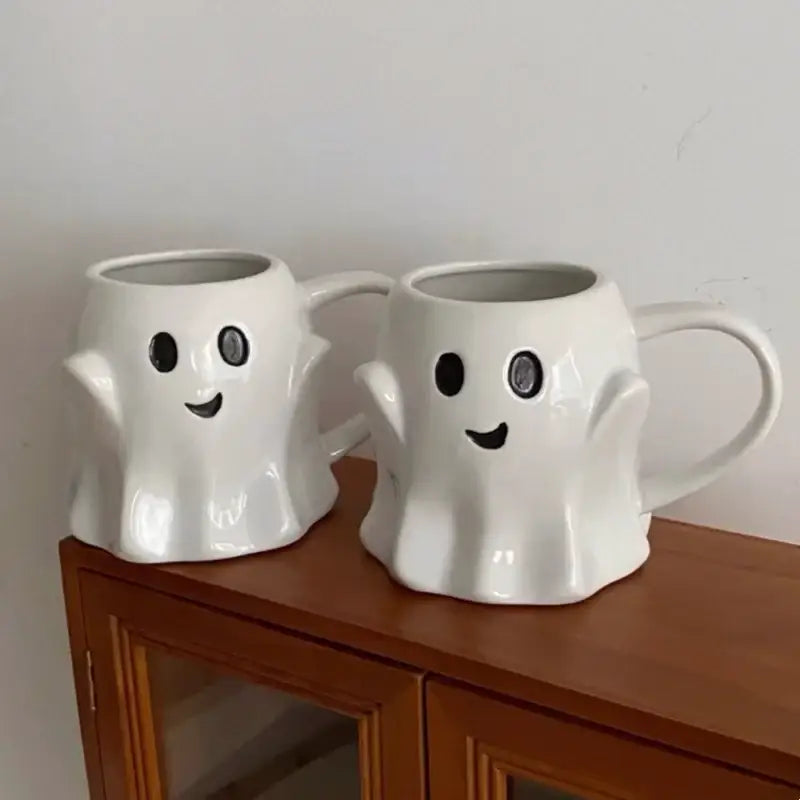Ghost Ceramic Mug Set