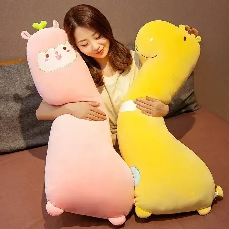 Green Dinosaur Body Pillow