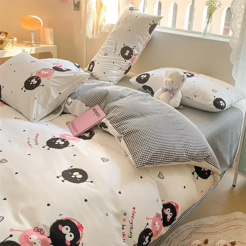 Cotton Floral Bedding Set