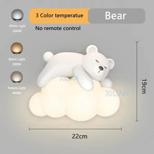 Polar Bear Cloud Lamp