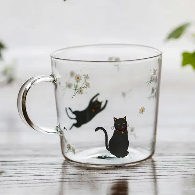 Glass Polar Bear Mug