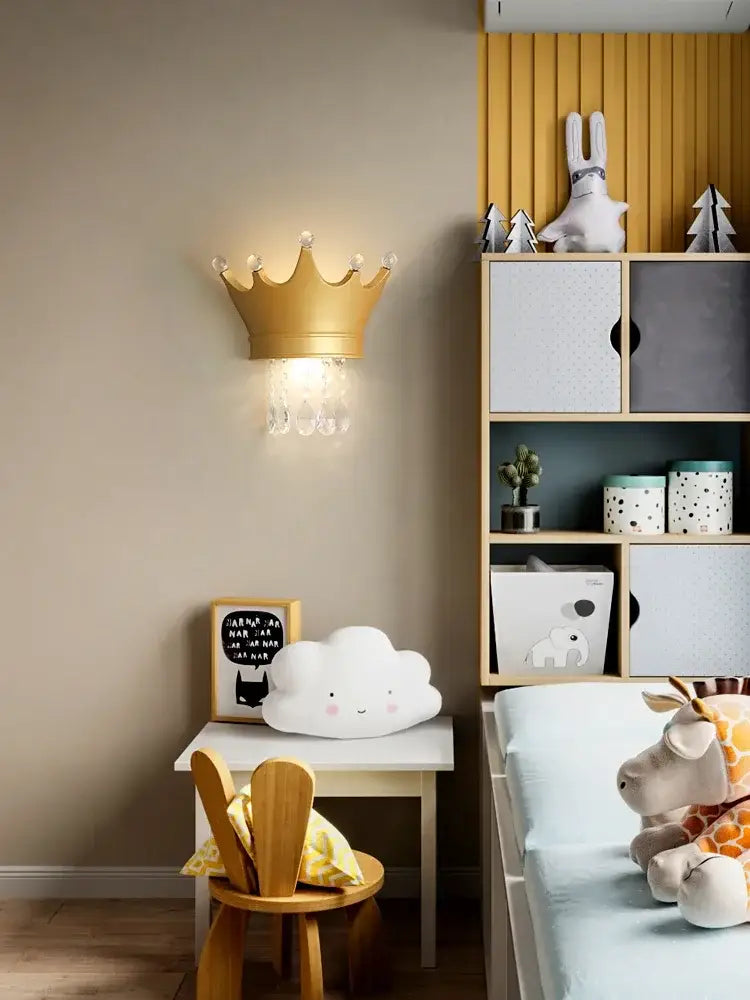 Pink Crystal Wall Sconce