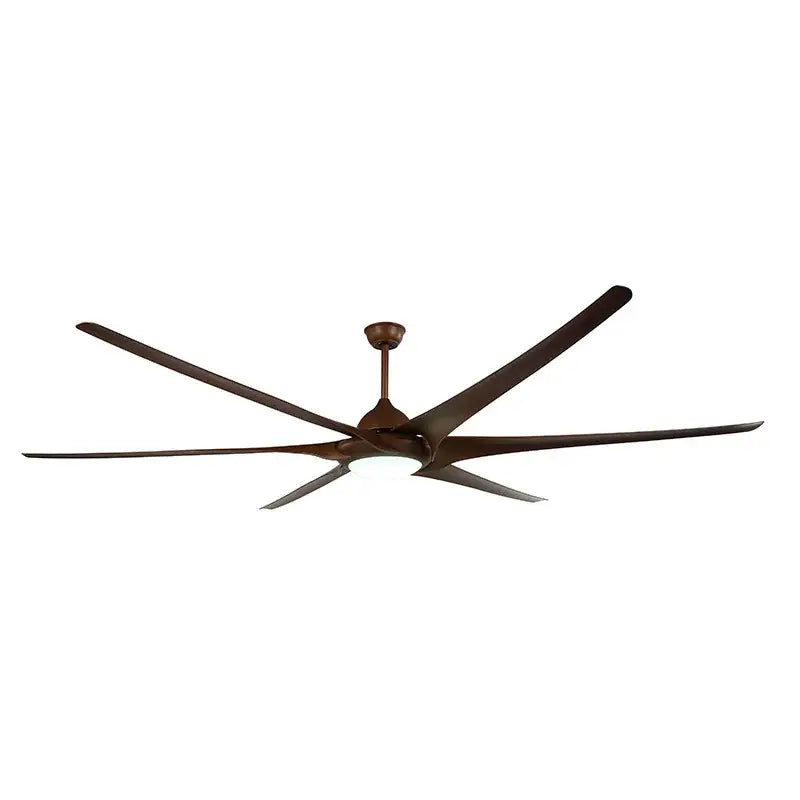 Bronze Large-Blade LED Ceiling Fan Light