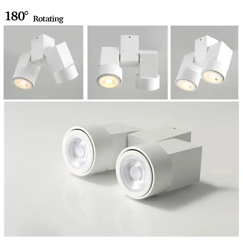 White Surface Mount Downlight