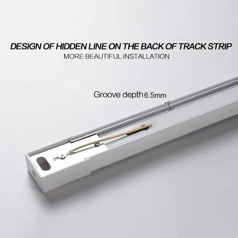 Black Aluminum Track Spotlight