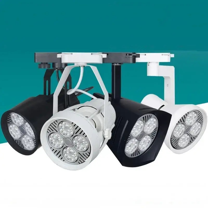 Black White LED Spot Light