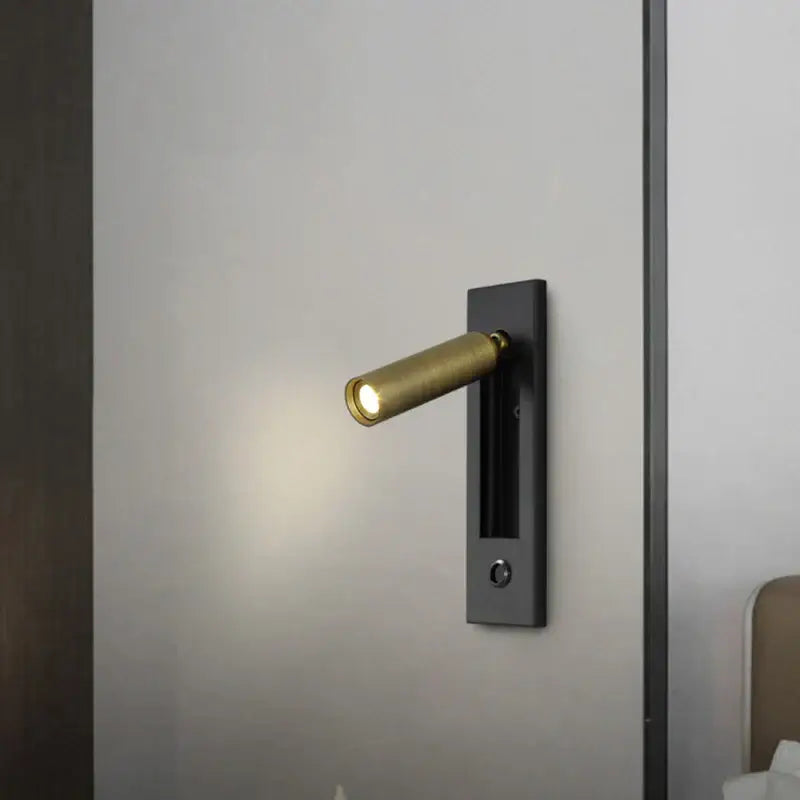 Brass LED Headboard Light