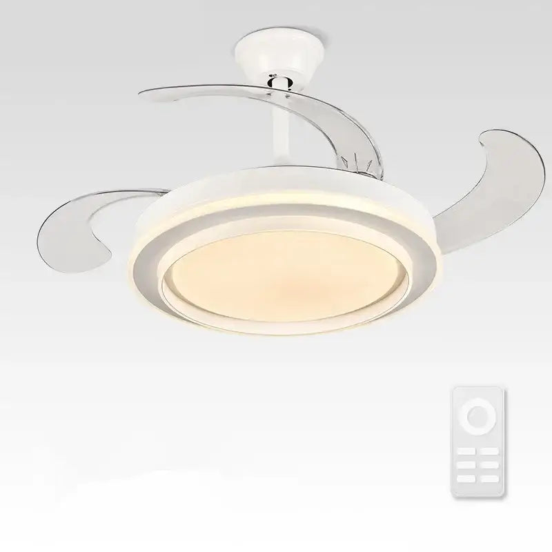 White Remote Ceiling Fan