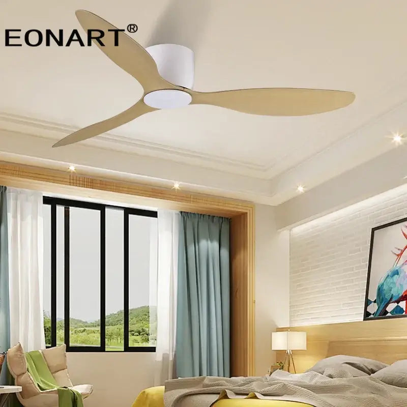 Black Remote Ceiling Fan