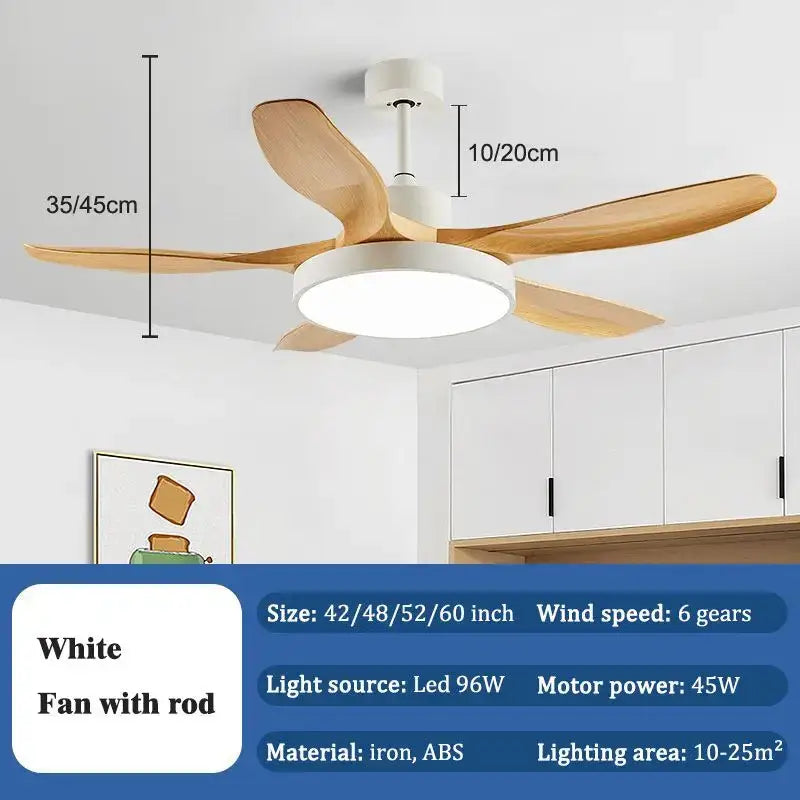 Wood Ceiling Fan Light