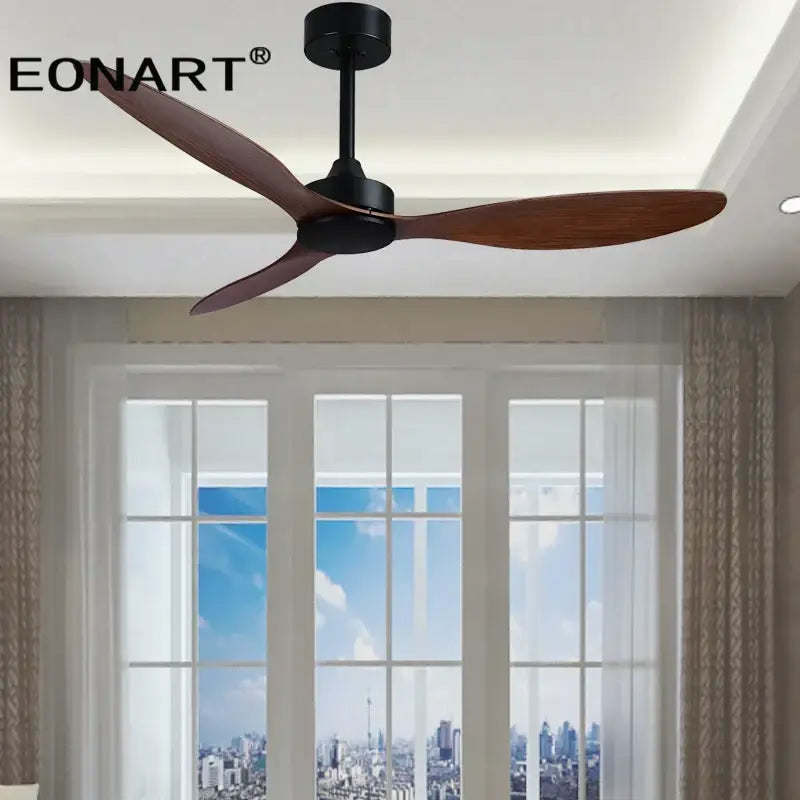 Black Plastic Ceiling Fan