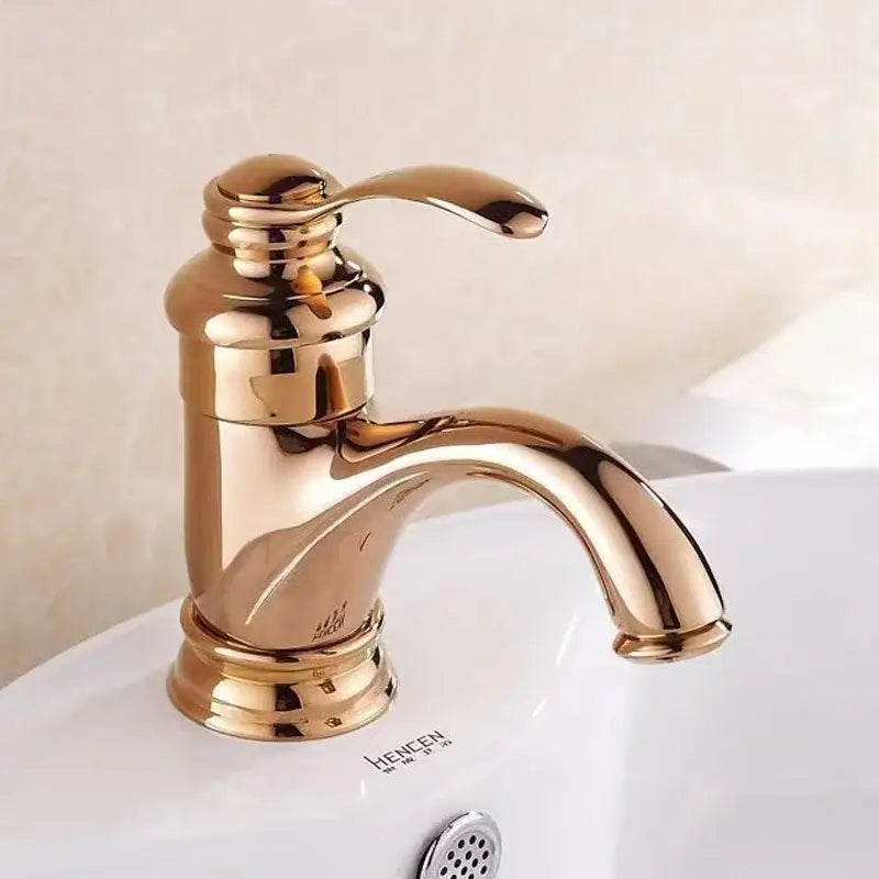 Brass Crystal Knob Faucet