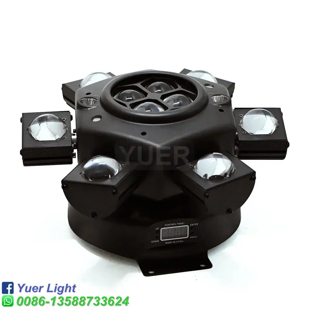 Black Octagonal Beam Light