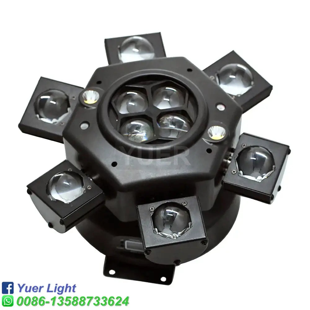 Black Octagonal Beam Light