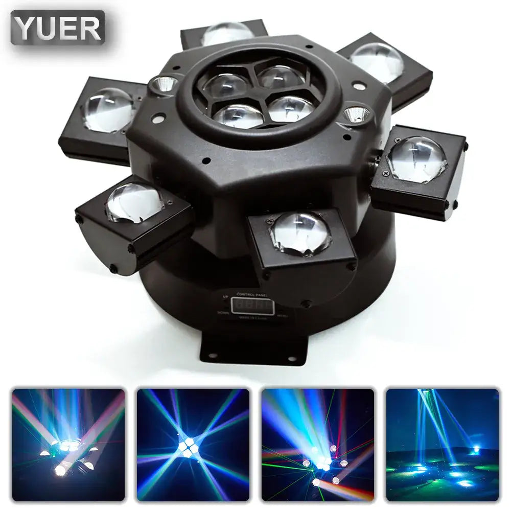 Black Octagonal Beam Light