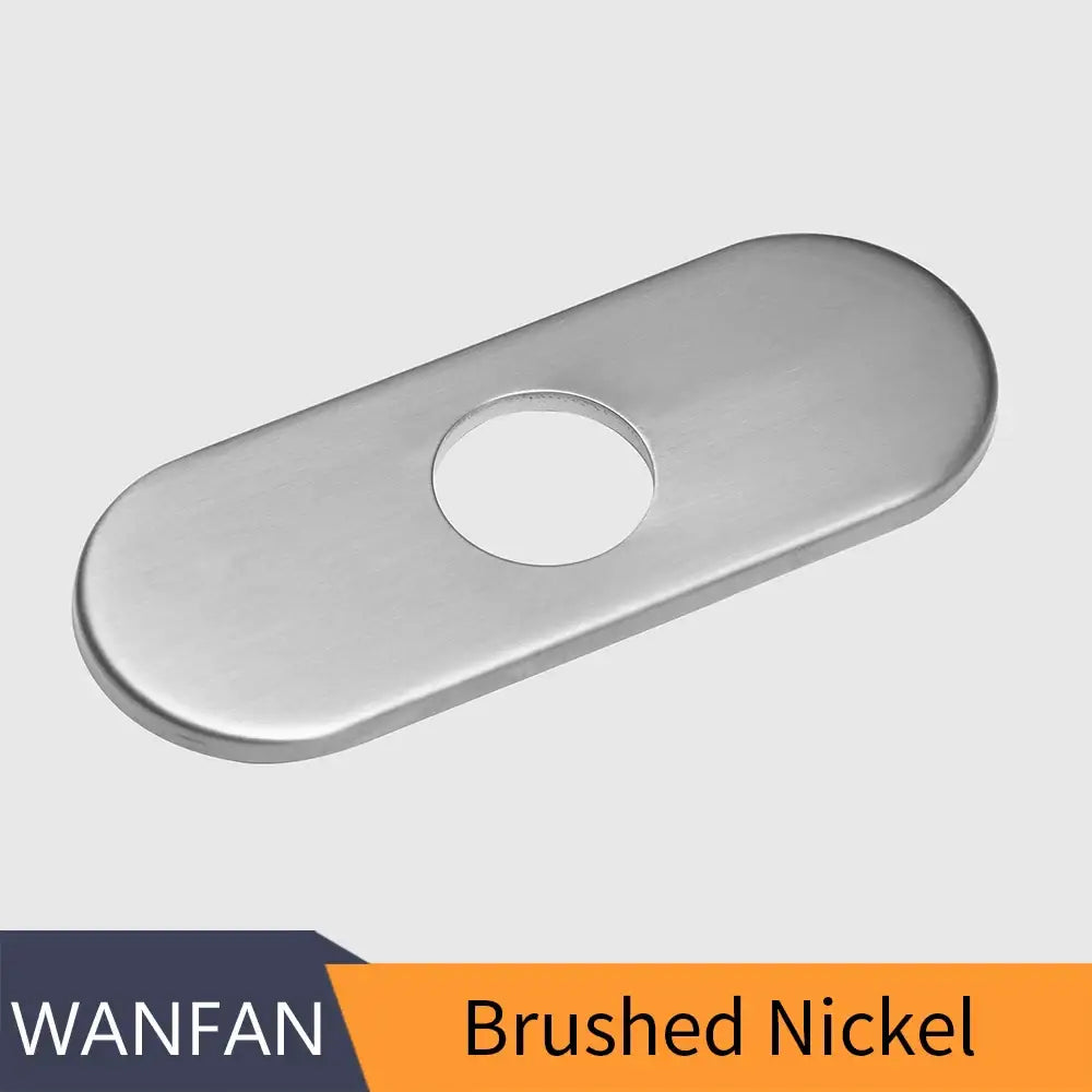 Black Oval Sink Escutcheon