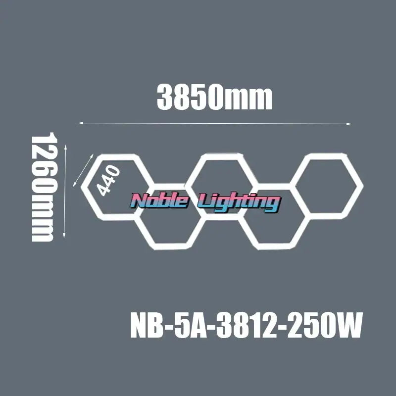LED Hexagrid Ceiling Panel