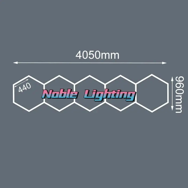 LED Hexagrid Ceiling Panel