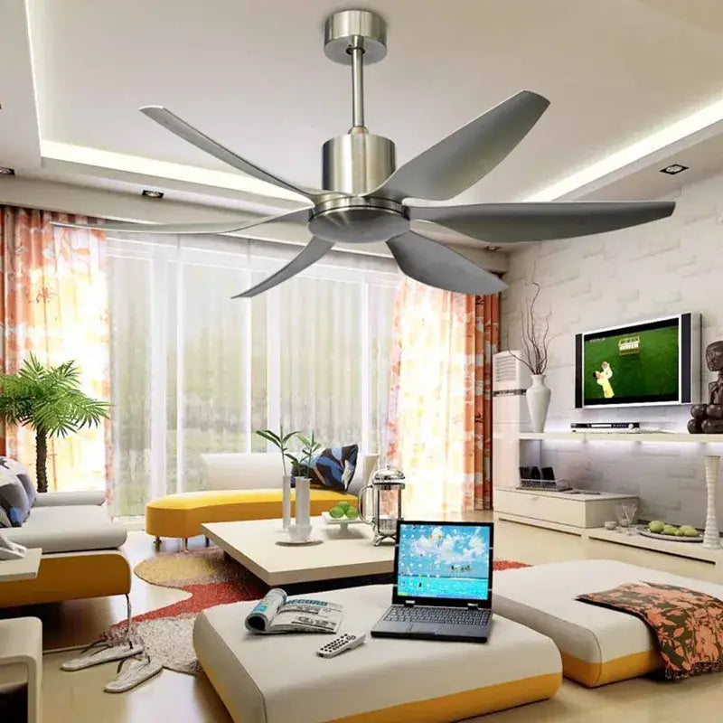 Black Brown Ceiling Fan 66-Inch Remote