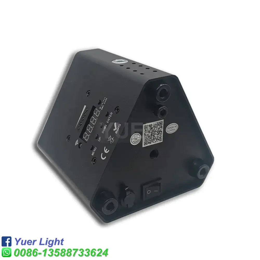 Black Triangular LED Light