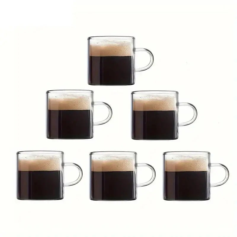Glass Nordic Espresso Cups