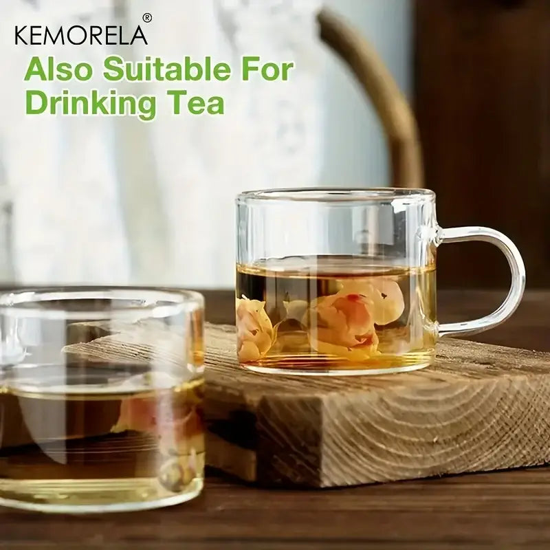 Glass Nordic Espresso Cups