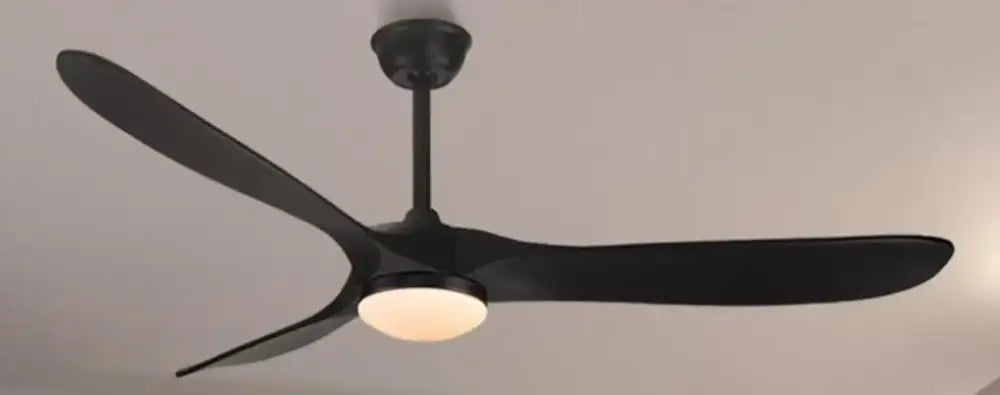 Dark Wood Remote Ceiling Fan