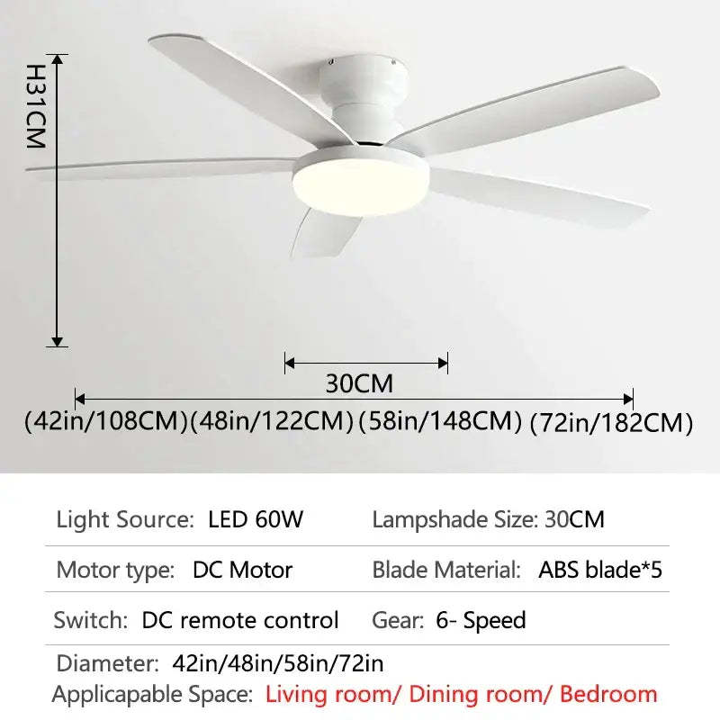 Black Walnut Floor Fan Light